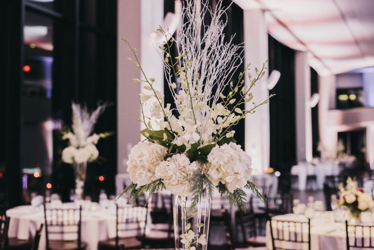 pinspot centerpieces