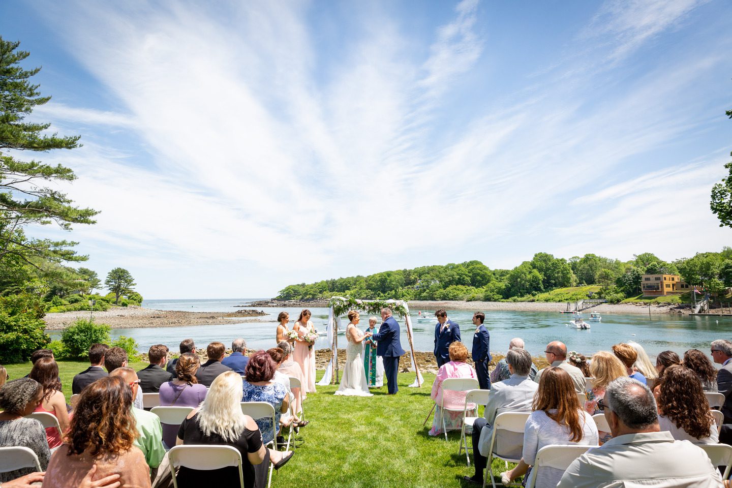 Emotional wedding moment captured by Boston event photographer Nick Grace