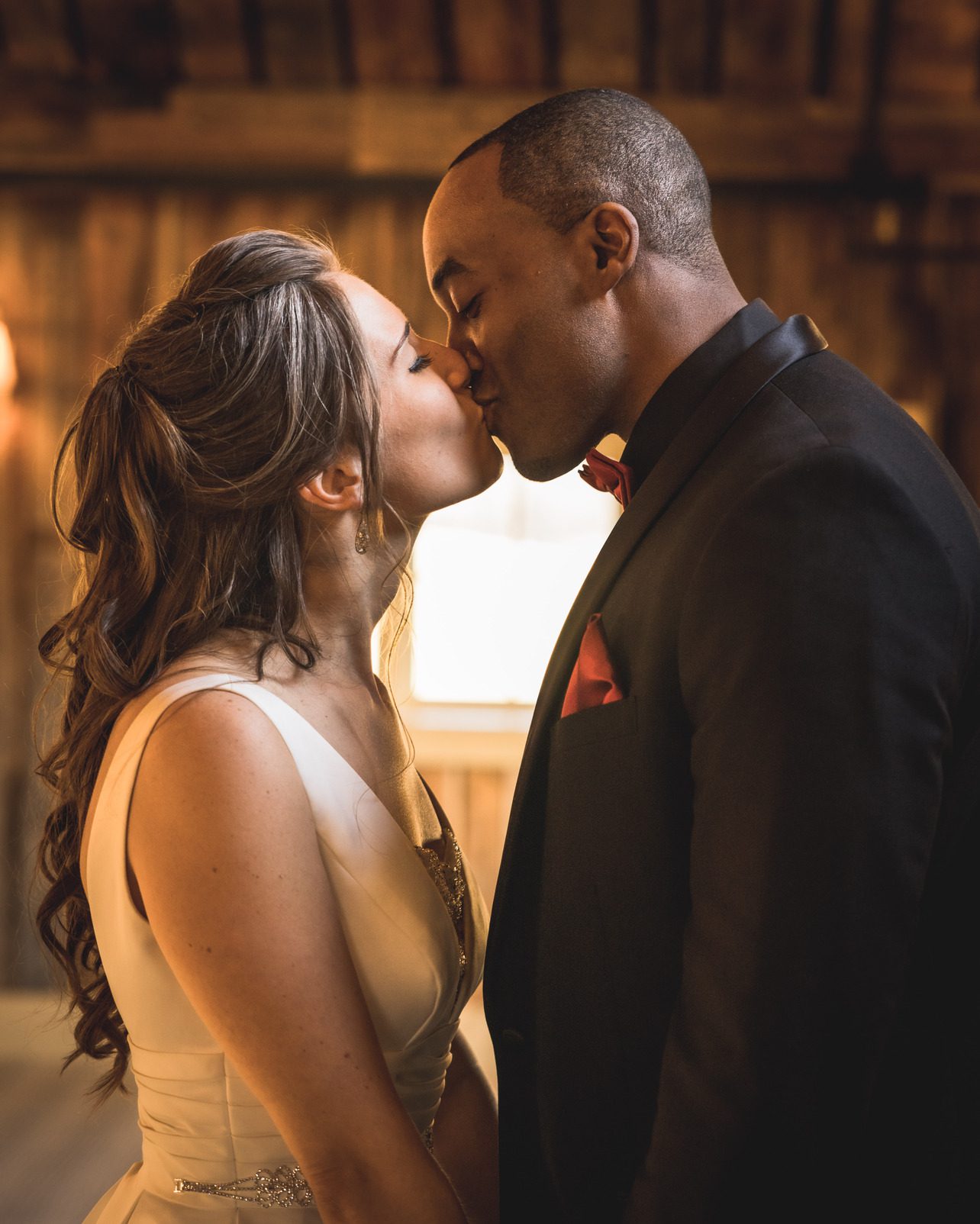 Wedding couple portrait by Nick Grace, event photographer at Black Diamond Boston