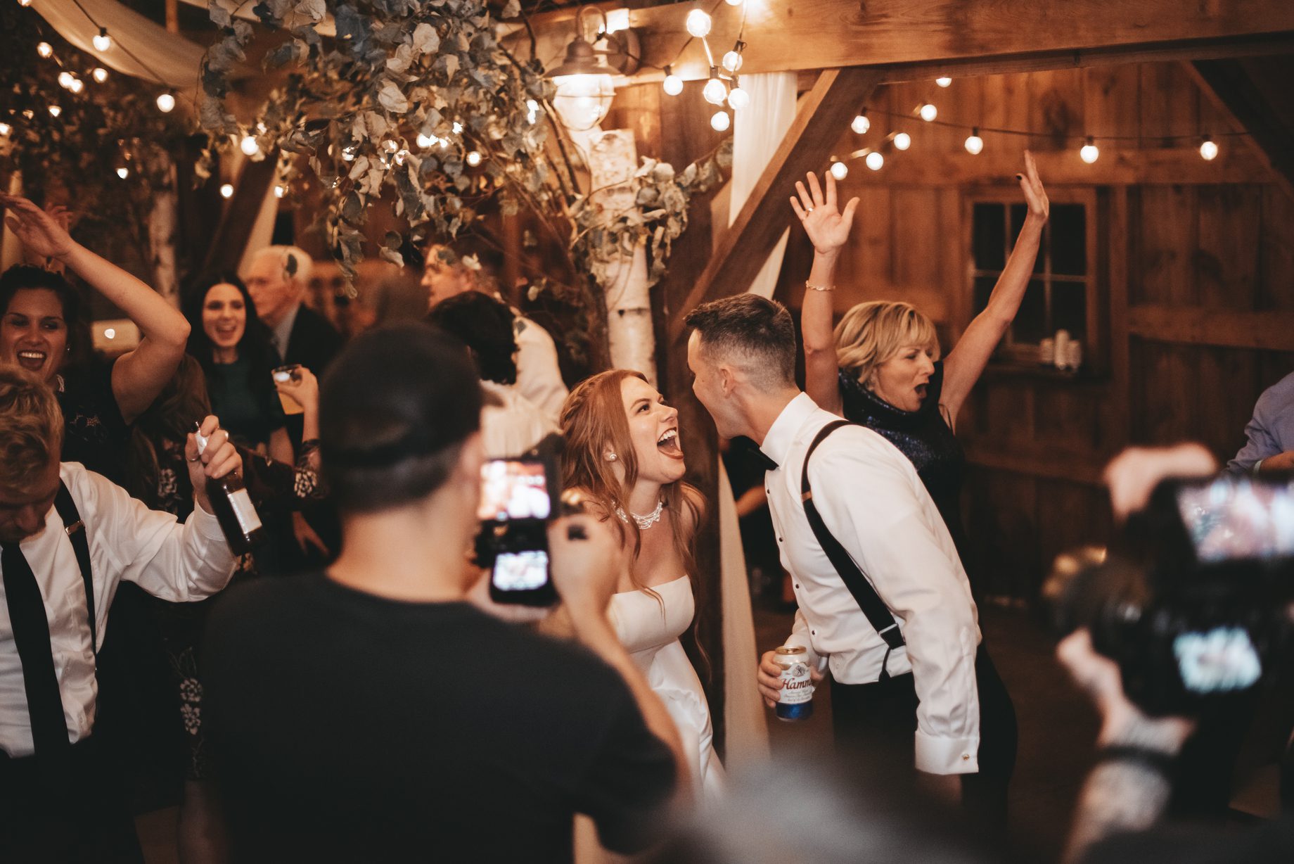 Professional wedding videography setup by Black Diamond Event Production