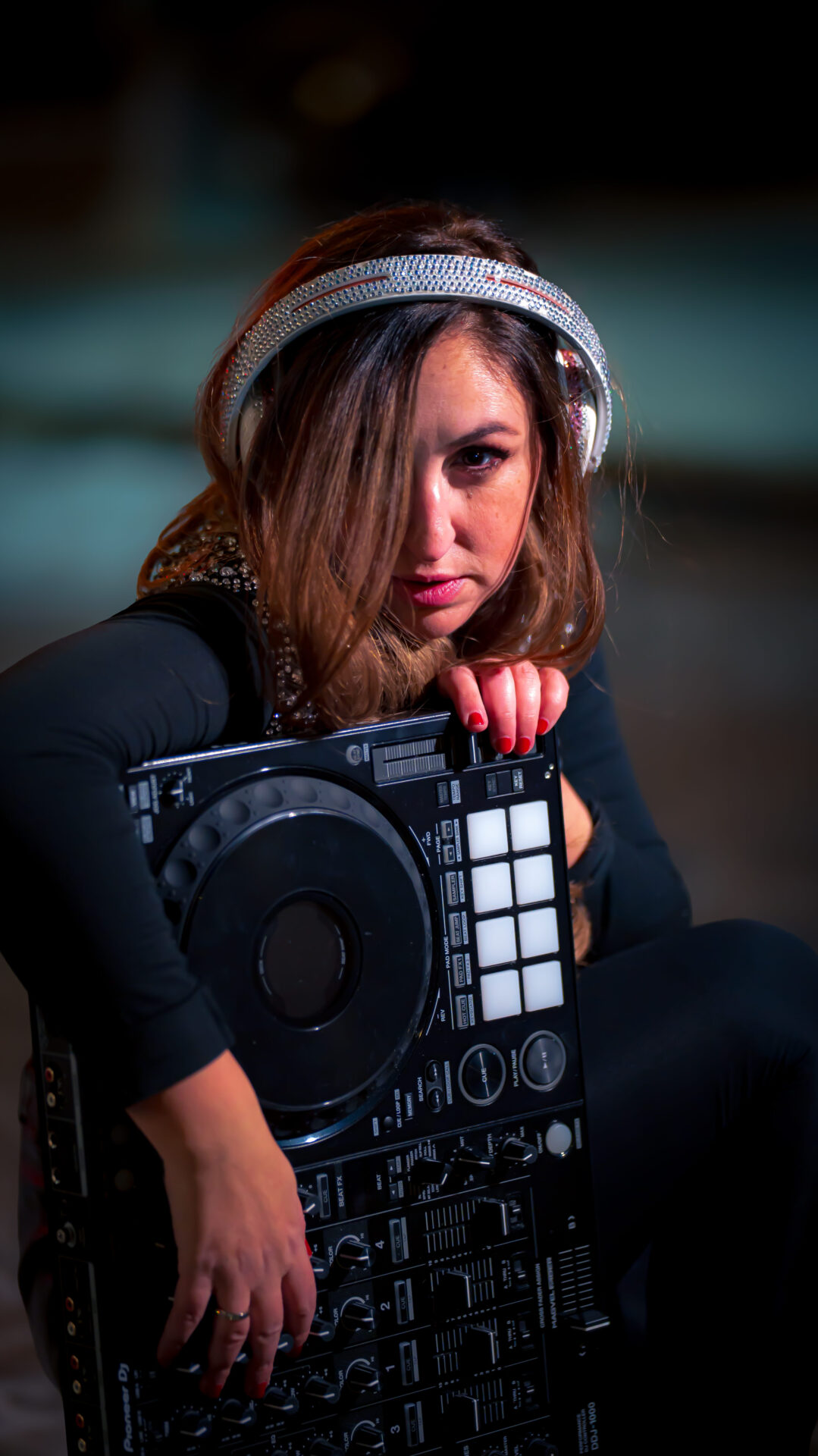Danielle Turano DJ Divina performing at a Black Diamond Event Production event in New England
