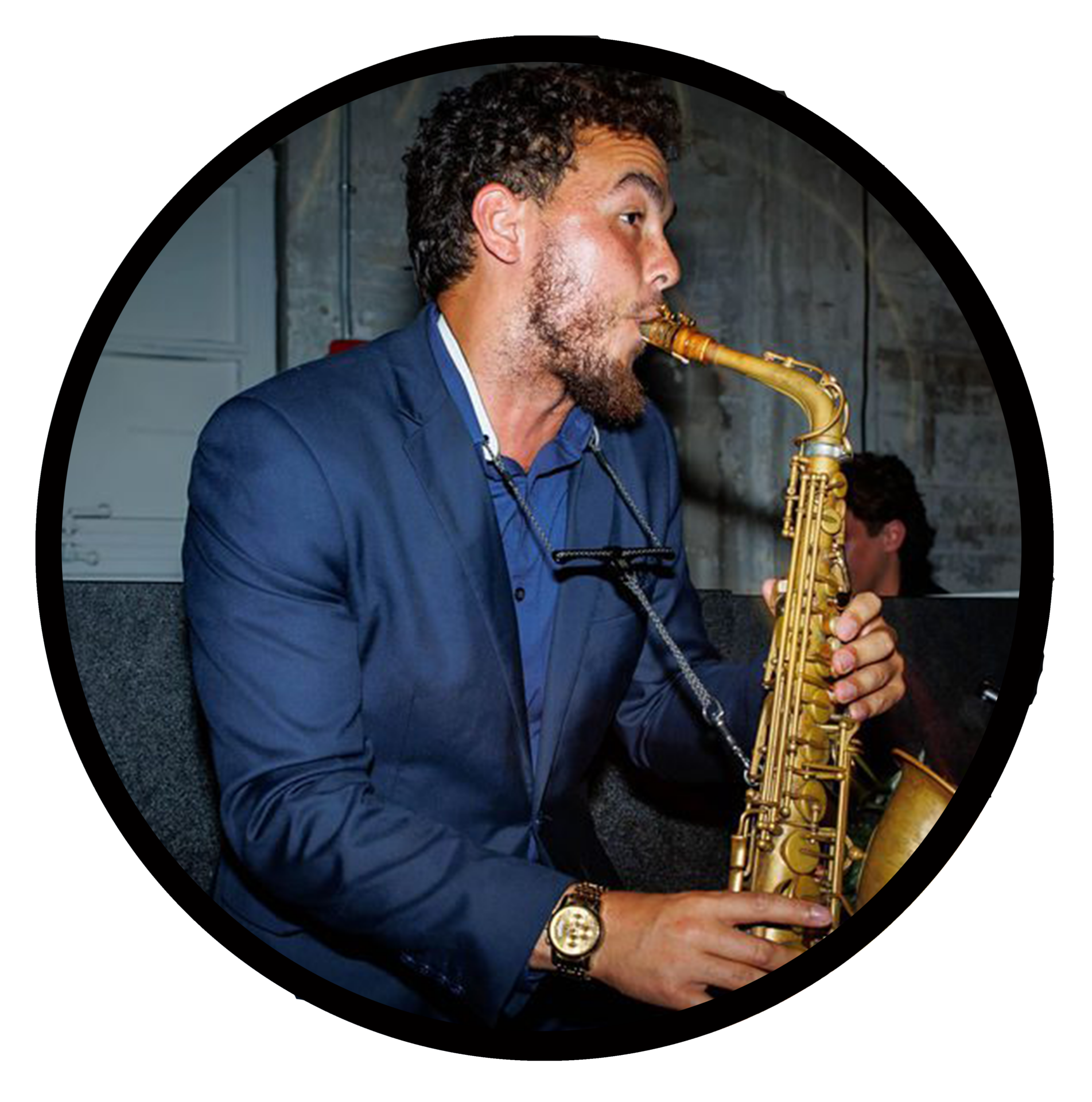 Rich Dye, live saxophone musician at Black Diamond Event Production